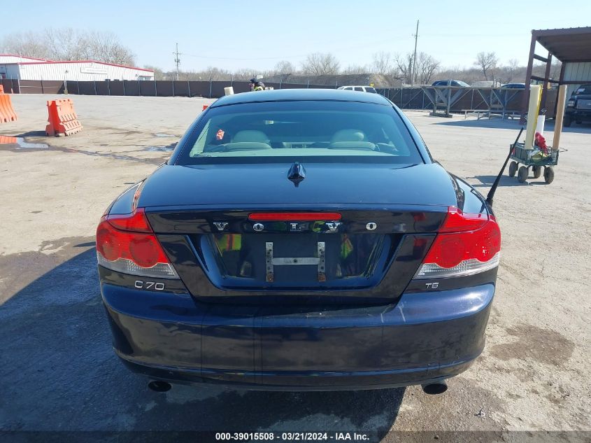 2009 Volvo C70 T5 VIN: YV1MC67239J078664 Lot: 39015508