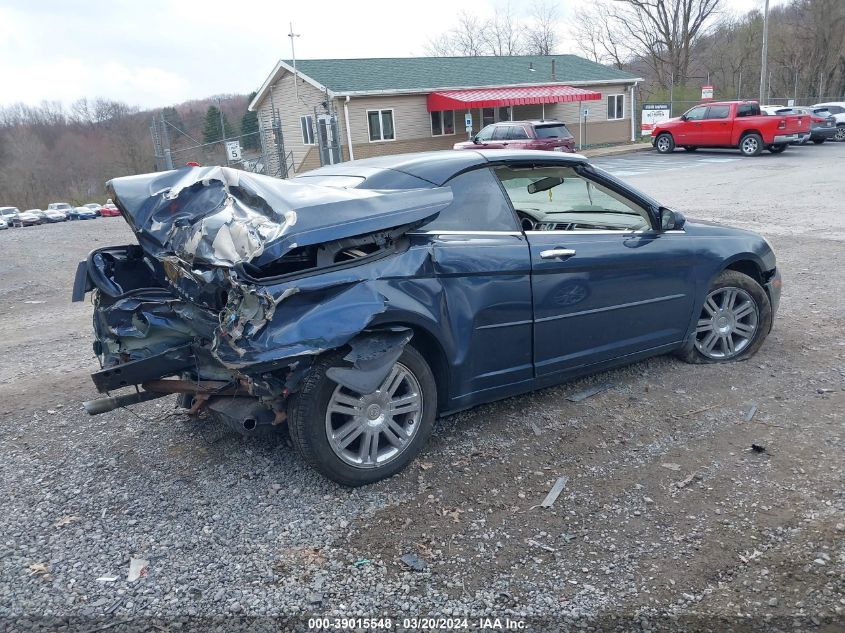 2008 Chrysler Sebring Limited VIN: 1C3LC65M18N635296 Lot: 39015548