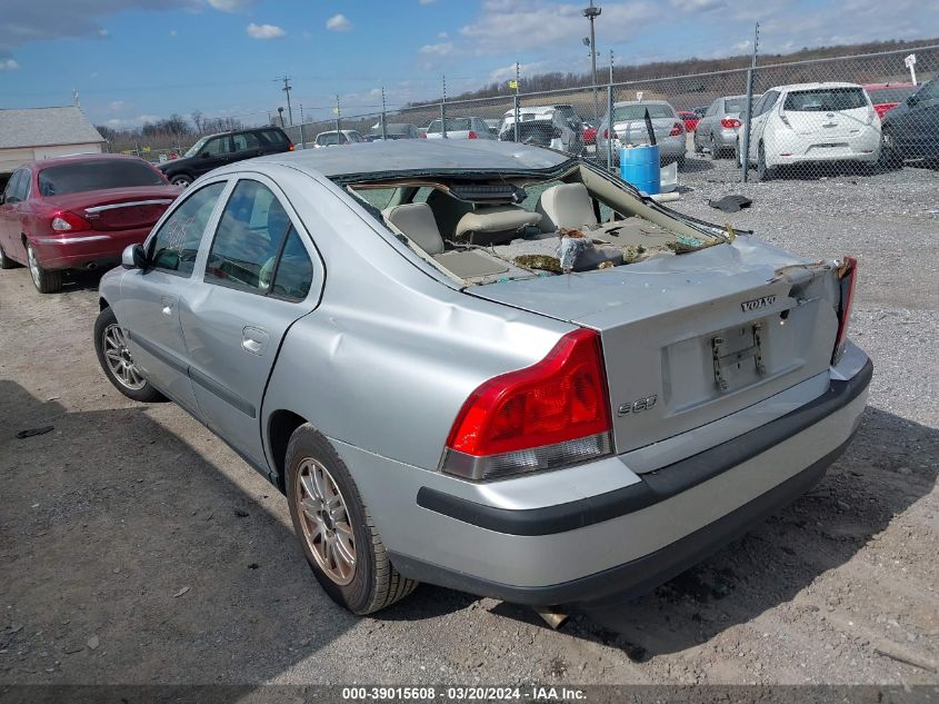 YV1RS61T142352019 | 2004 VOLVO S60