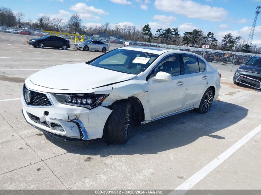 2020 Acura Rlx Sport Hybrid Advance Package VIN: JH4KC2F95LC000742 Lot: 39015612