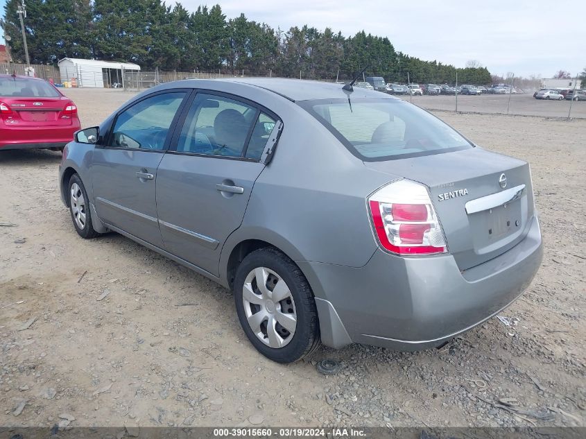 3N1AB6AP1AL617928 | 2010 NISSAN SENTRA