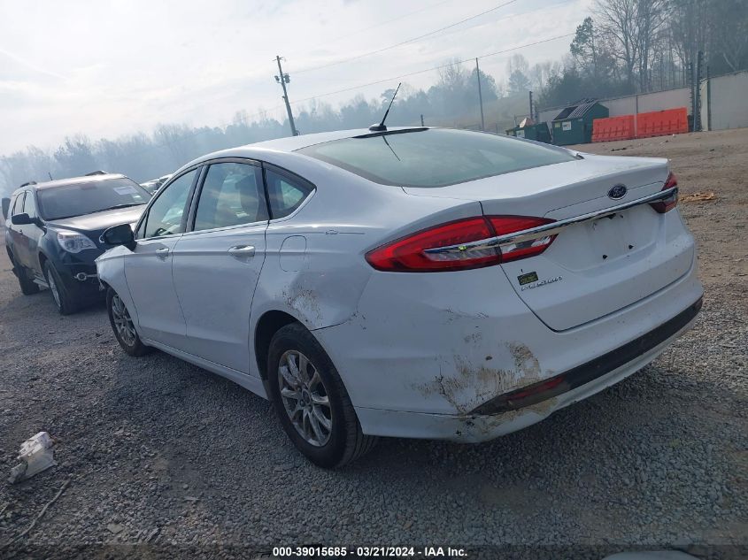 2017 Ford Fusion S VIN: 3FA6P0G75HR236573 Lot: 39015685