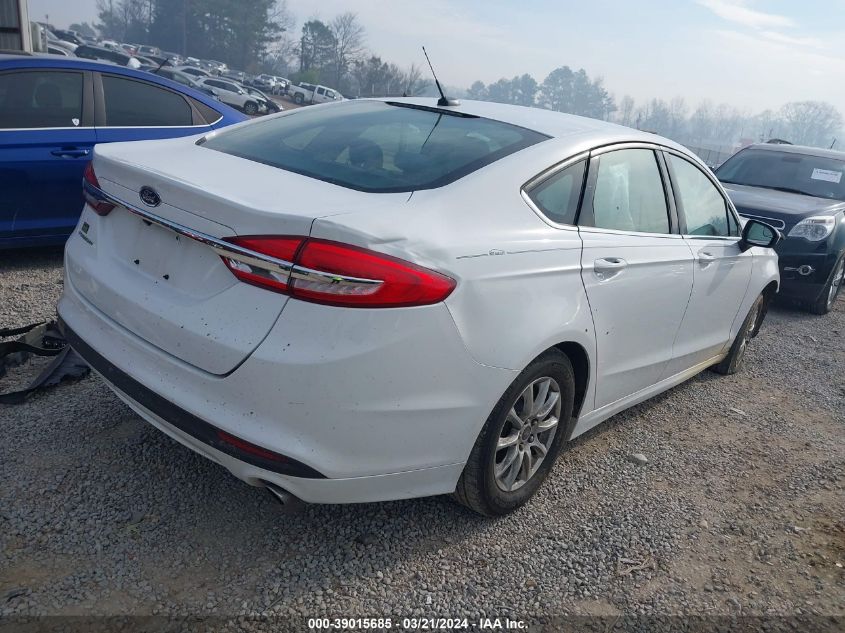 2017 Ford Fusion S VIN: 3FA6P0G75HR236573 Lot: 39015685