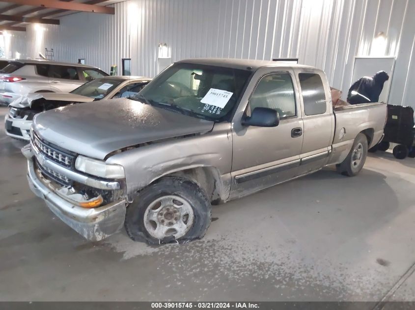 2001 Chevrolet Silverado 1500 VIN: 2GCEC19W711206075 Lot: 39015745