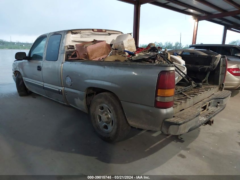 2001 Chevrolet Silverado 1500 VIN: 2GCEC19W711206075 Lot: 39015745