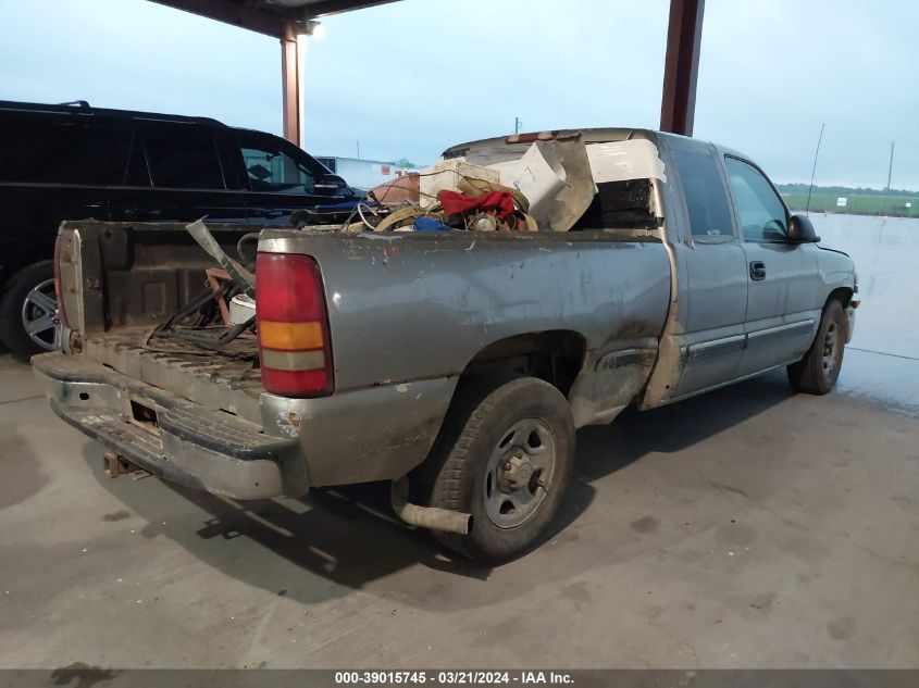 2001 Chevrolet Silverado 1500 VIN: 2GCEC19W711206075 Lot: 39015745