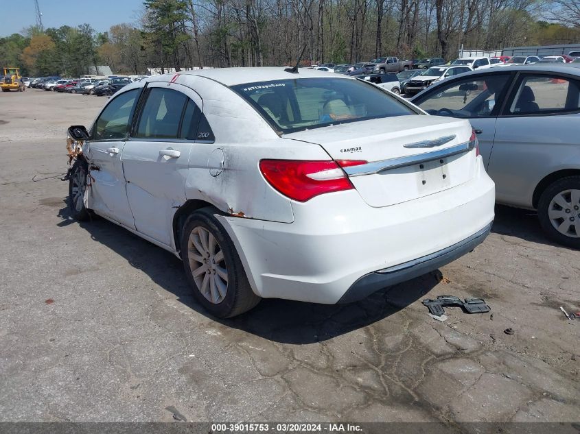 2013 Chrysler 200 Touring VIN: 1C3CCBBB9DN739265 Lot: 39015753