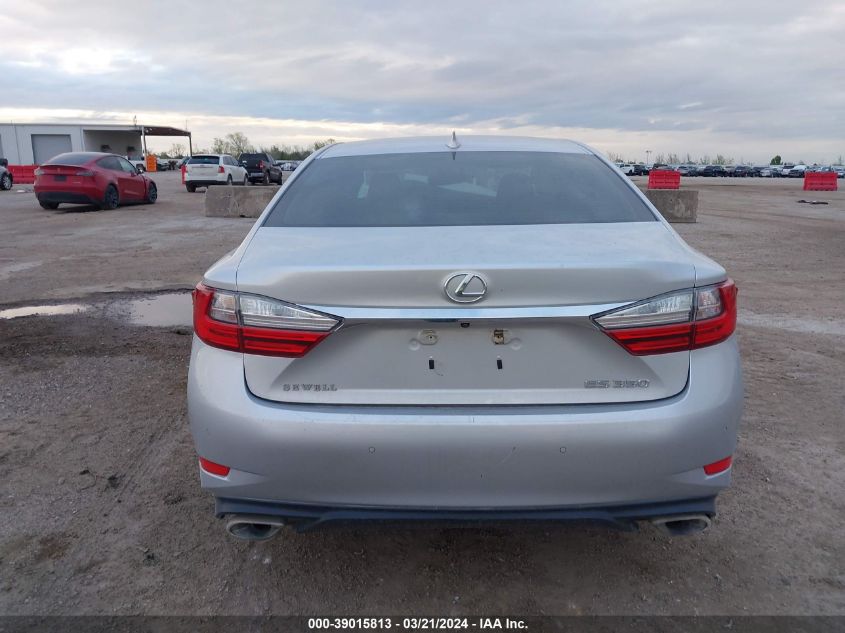 2018 Lexus Es 350 VIN: 58ABK1GG1JU095596 Lot: 39015813