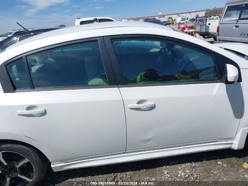 2011 Nissan Sentra 2.0Sr VIN: 3N1AB6AP7BL609382 Lot: 39015849