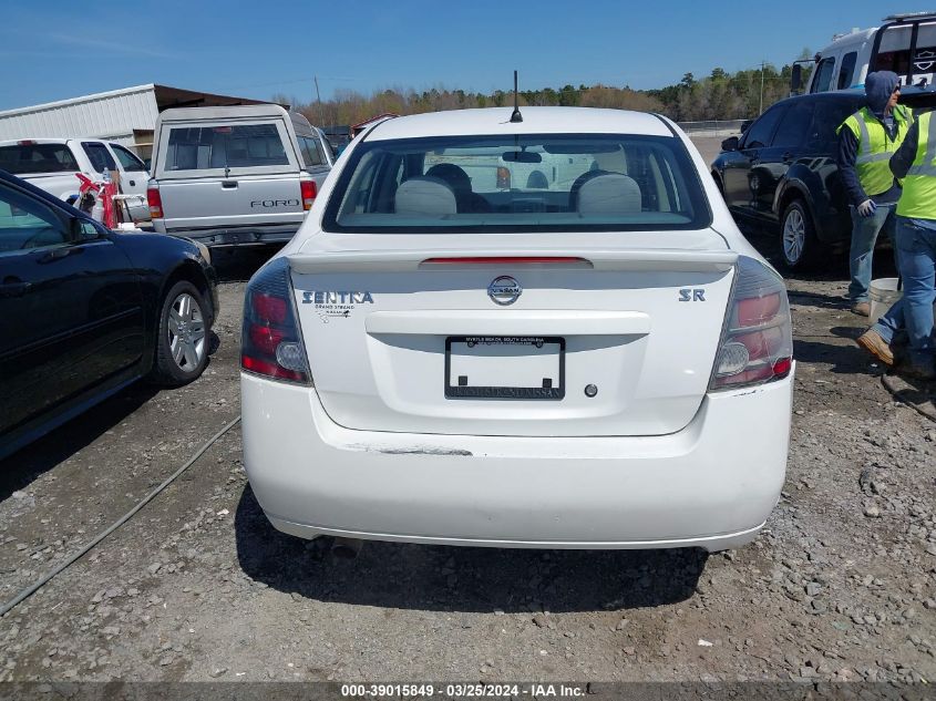 2011 Nissan Sentra 2.0Sr VIN: 3N1AB6AP7BL609382 Lot: 39015849