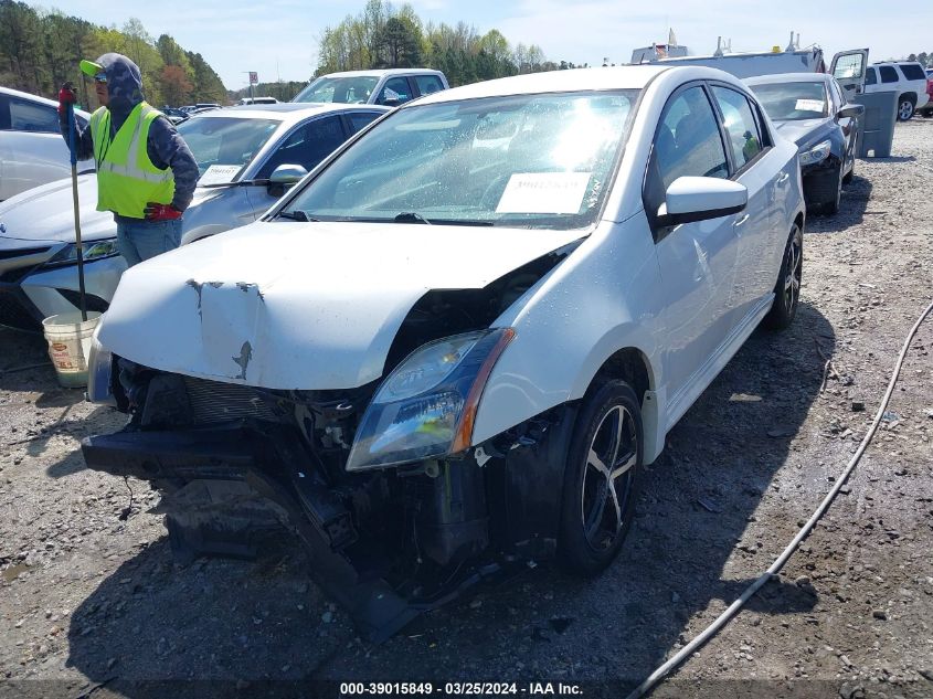 2011 Nissan Sentra 2.0Sr VIN: 3N1AB6AP7BL609382 Lot: 39015849