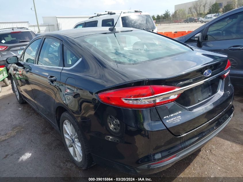 2017 Ford Fusion Se VIN: 3FA6P0H73HR108430 Lot: 39015864