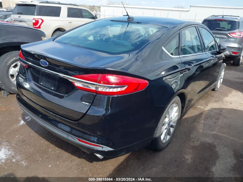 2017 Ford Fusion Se VIN: 3FA6P0H73HR108430 Lot: 39015864