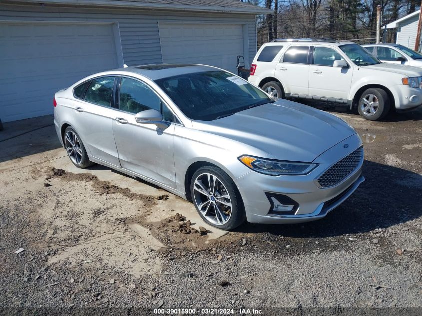 2019 FORD FUSION TITANIUM - 3FA6P0D94KR187055