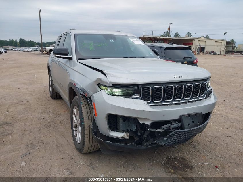 2022 Jeep Grand Cherokee Limited 4X2 VIN: 1C4RJGBGXN8596542 Lot: 39015931