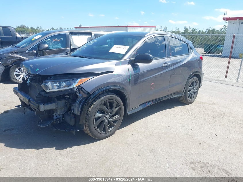 VIN 3CZRU5H14MM705970 2021 HONDA HR-V 2WD SPORT
