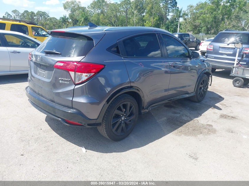 VIN 3CZRU5H14MM705970 2021 HONDA HR-V 2WD SPORT