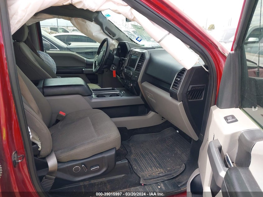 VIN 1FTEW1C53JKC39503 2018 FORD F-150 XLT