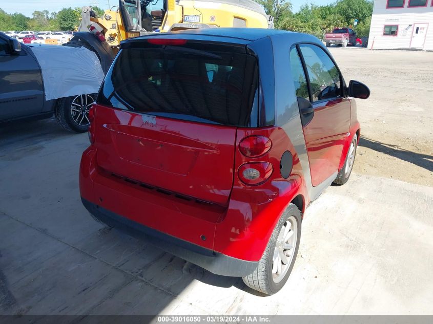 WMEEJ31X88K149984 | 2008 SMART FORTWO