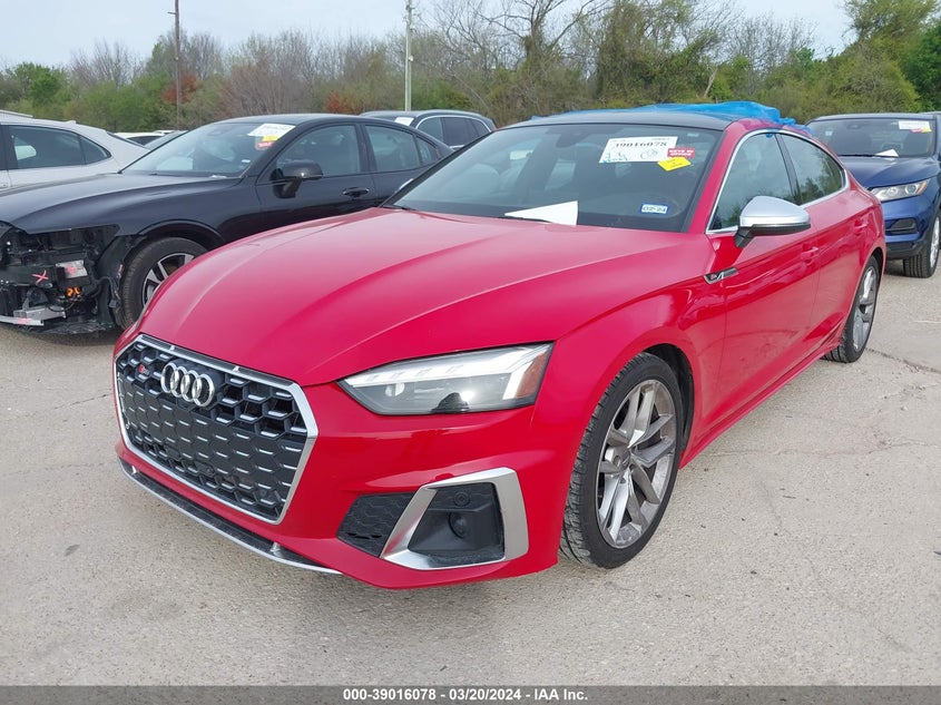 2020 AUDI S5 SPORTBACK PREMIUM PLUS TFSI QUATTRO TIPTRONIC - WAUC4CF54LA004697
