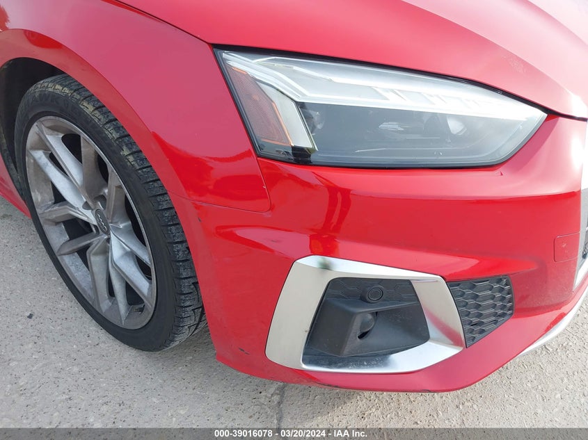 2020 AUDI S5 SPORTBACK PREMIUM PLUS TFSI QUATTRO TIPTRONIC - WAUC4CF54LA004697