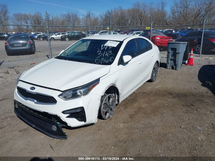 2020 Kia Forte Lxs VIN: 3KPF24AD1LE140860 Lot: 39016113