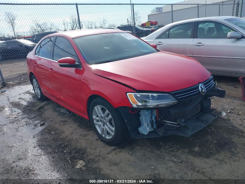 2013 Volkswagen Jetta 2.5L Se VIN: 3VWDX7AJ5DM289776 Lot: 39016131