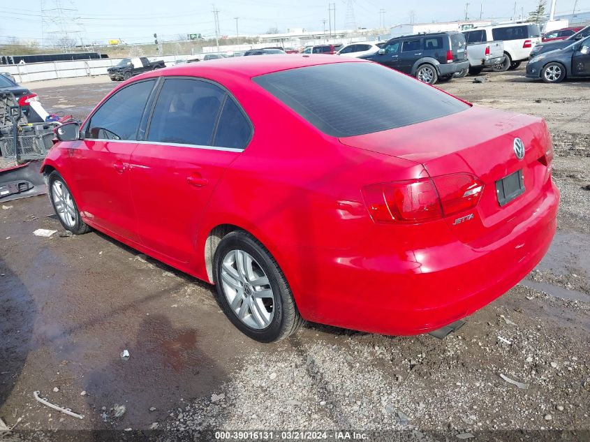 2013 Volkswagen Jetta 2.5L Se VIN: 3VWDX7AJ5DM289776 Lot: 39016131