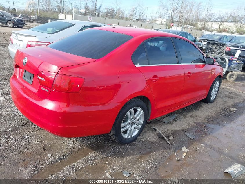 2013 Volkswagen Jetta 2.5L Se VIN: 3VWDX7AJ5DM289776 Lot: 39016131