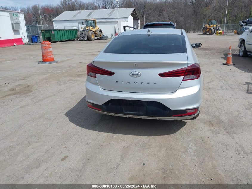 2019 Hyundai Elantra Sel VIN: 5NPD84LF6KH412317 Lot: 39016138