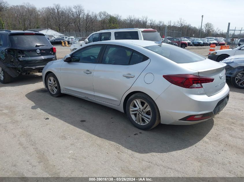 2019 Hyundai Elantra Sel VIN: 5NPD84LF6KH412317 Lot: 39016138