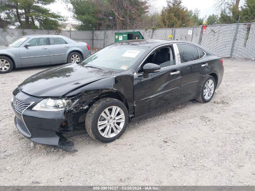 2015 Lexus Es 350 VIN: JTHBK1GG3F2199729 Lot: 39016227