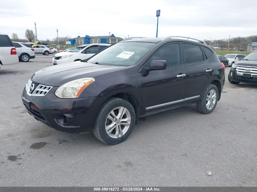 2013 Nissan Rogue Sv VIN: JN8AS5MV8DW111761 Lot: 39016272