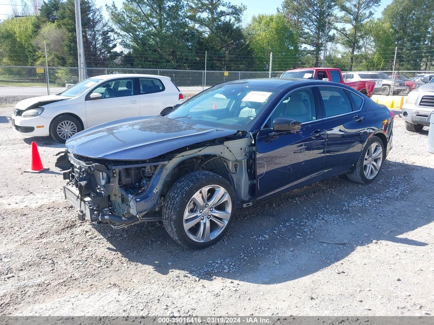 2021 Acura Tlx Technology Package VIN: 19UUB5F49MA004908 Lot: 39016416