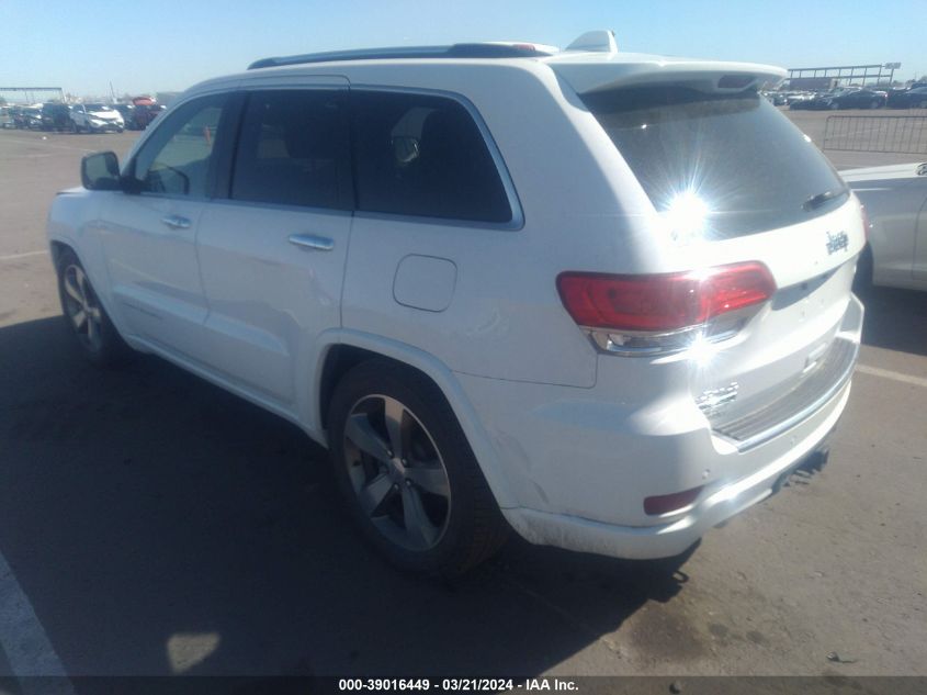 2015 Jeep Grand Cherokee Overland VIN: 1C4RJFCM5FC731844 Lot: 39016449