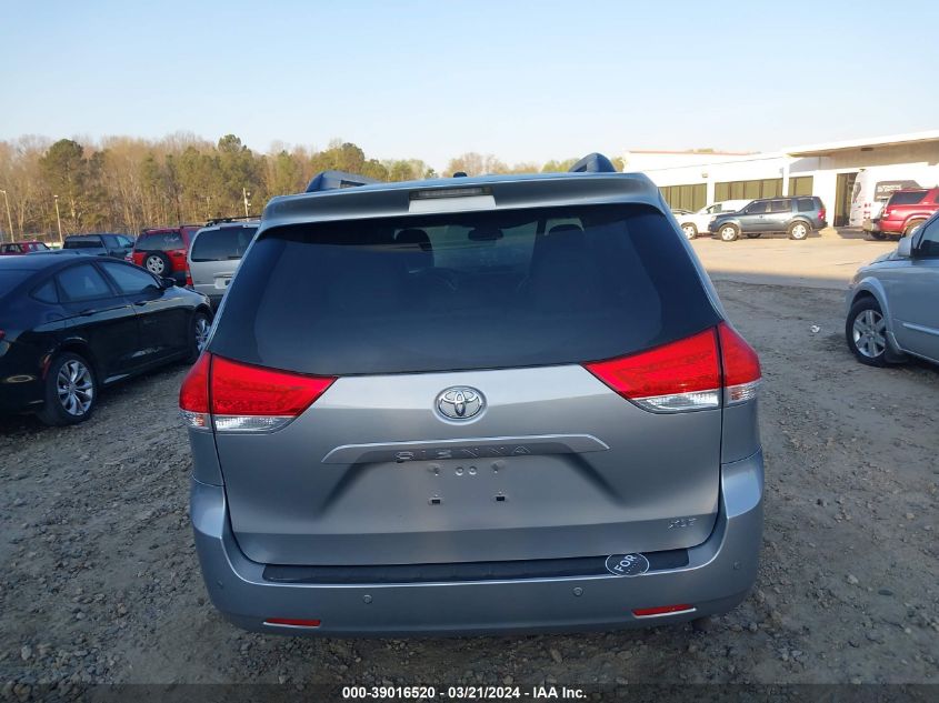 5TDYK3DC4ES483547 2014 Toyota Sienna Xle V6 8 Passenger