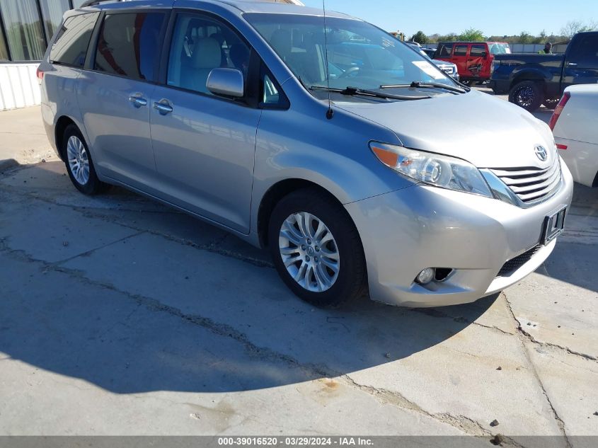 5TDYK3DC4ES483547 2014 Toyota Sienna Xle V6 8 Passenger