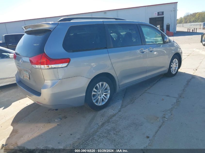 5TDYK3DC4ES483547 2014 Toyota Sienna Xle V6 8 Passenger