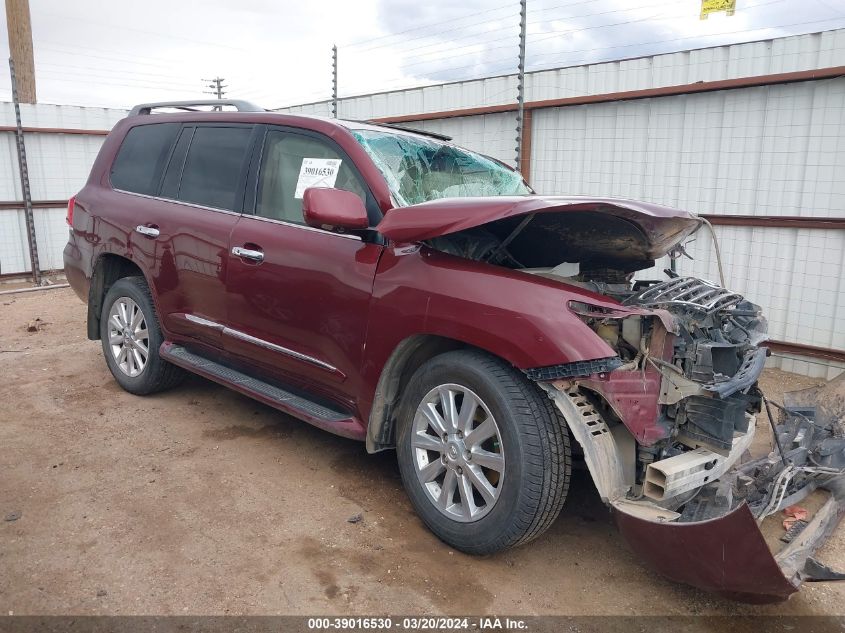 2010 Lexus Lx 570 VIN: JTJHY7AX0A4047746 Lot: 39016530