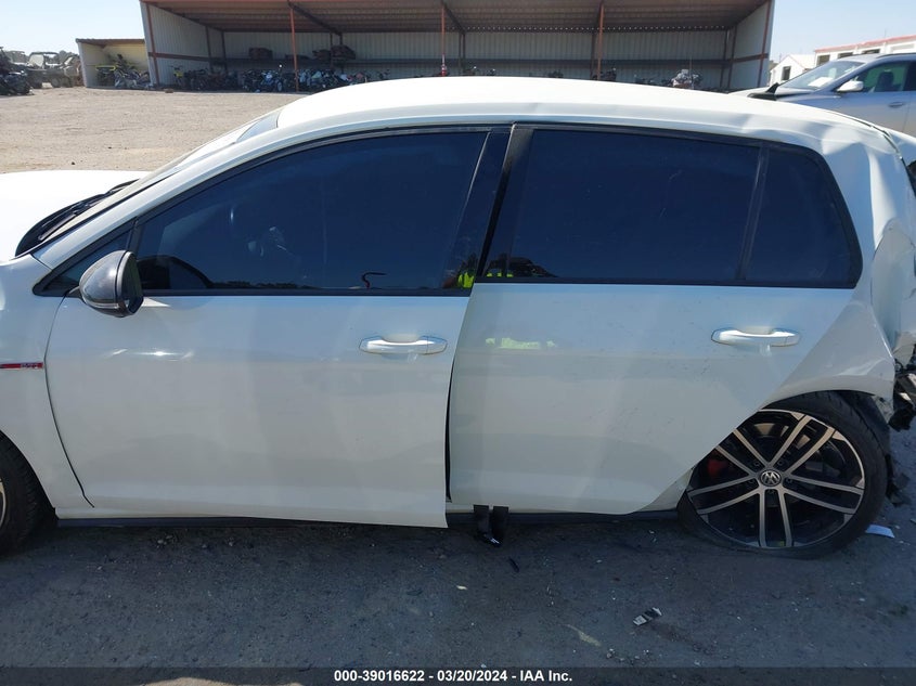 2017 VOLKSWAGEN GOLF GTI AUTOBAHN 4-DOOR/S 4-DOOR/SE 4-DOOR/SPORT 4-DOOR - 3VW547AU7HM066541