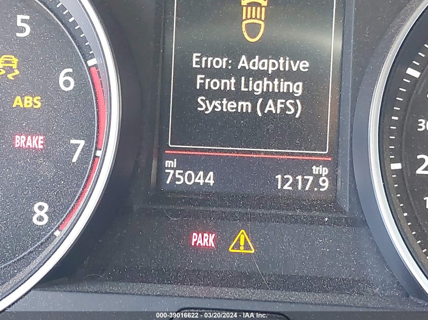 2017 VOLKSWAGEN GOLF GTI AUTOBAHN 4-DOOR/S 4-DOOR/SE 4-DOOR/SPORT 4-DOOR - 3VW547AU7HM066541