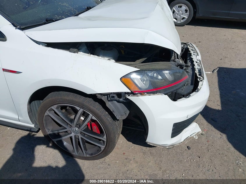 2017 VOLKSWAGEN GOLF GTI AUTOBAHN 4-DOOR/S 4-DOOR/SE 4-DOOR/SPORT 4-DOOR - 3VW547AU7HM066541