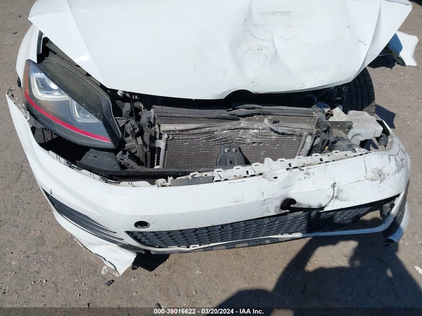 2017 VOLKSWAGEN GOLF GTI AUTOBAHN 4-DOOR/S 4-DOOR/SE 4-DOOR/SPORT 4-DOOR - 3VW547AU7HM066541