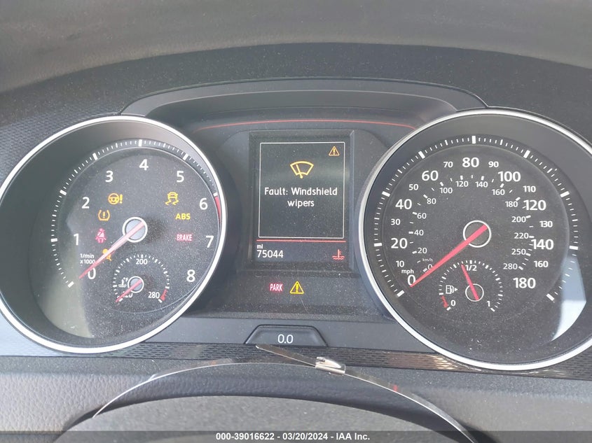 2017 VOLKSWAGEN GOLF GTI AUTOBAHN 4-DOOR/S 4-DOOR/SE 4-DOOR/SPORT 4-DOOR - 3VW547AU7HM066541