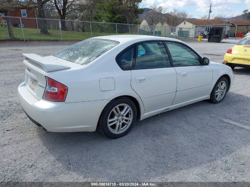 4S3BL626356210715 | 2005 SUBARU LEGACY