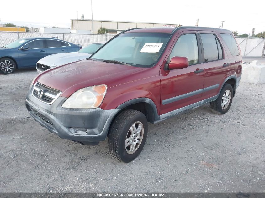 JHLRD78843C000541 | 2003 HONDA CR-V