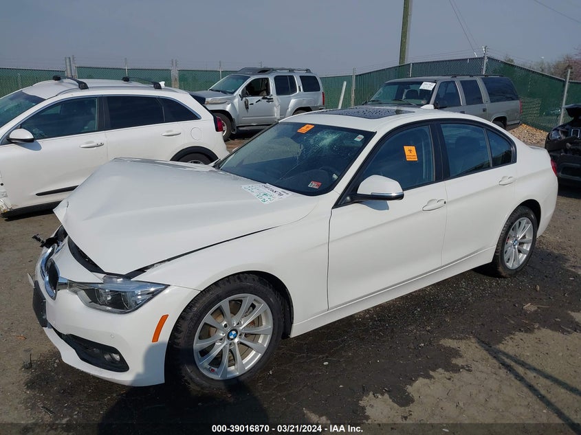 VIN WBA8A3C53JA492220 2018 BMW 320I XDRIVE