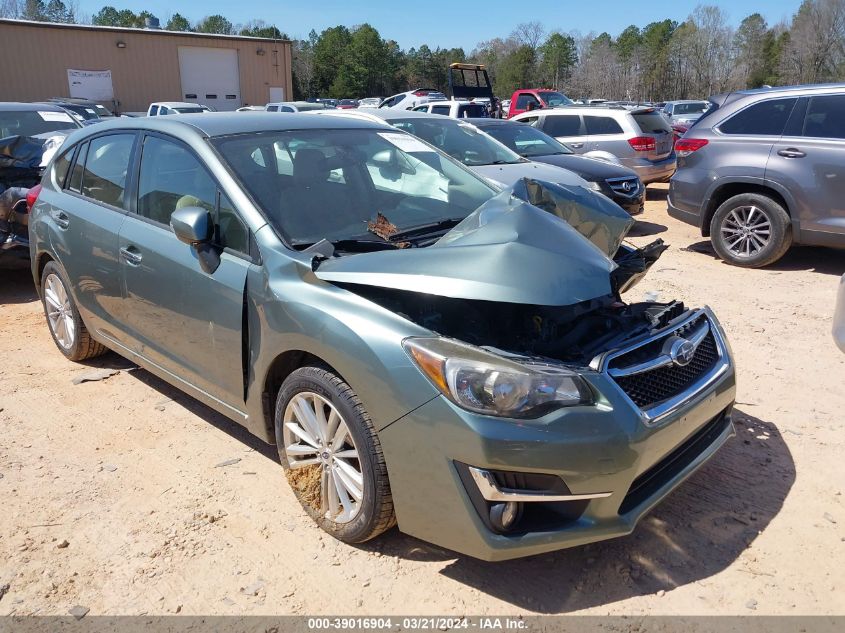 2016 SUBARU IMPREZA LIMITED - JF1GPAK67GH34805