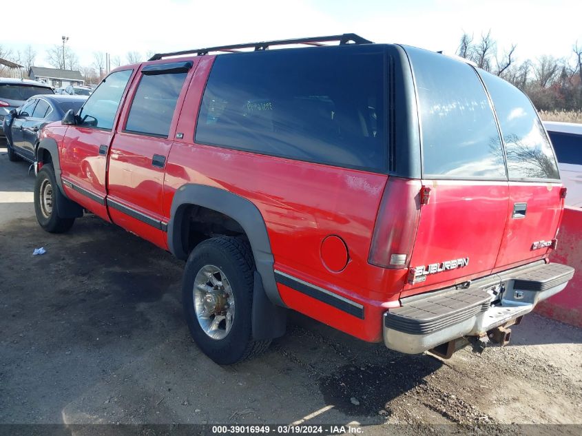 1GKGK26N7SJ740265 1995 GMC Suburban K2500