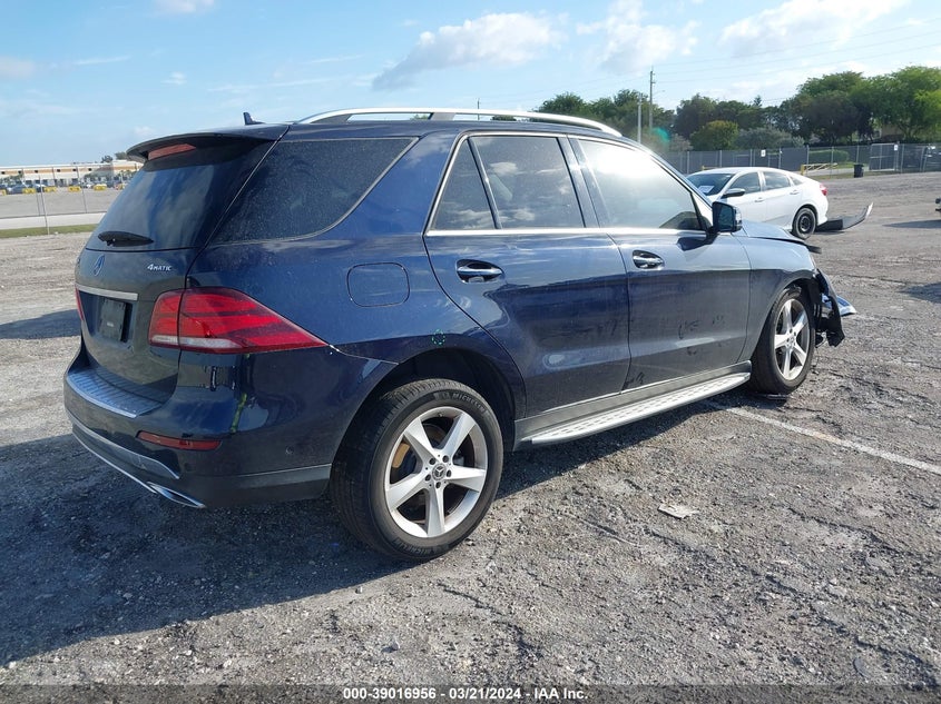 2017 MERCEDES-BENZ GLE 350 350 4MATIC - 4JGDA5HB1HA978672